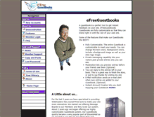 Tablet Screenshot of efreeguestbooks.com